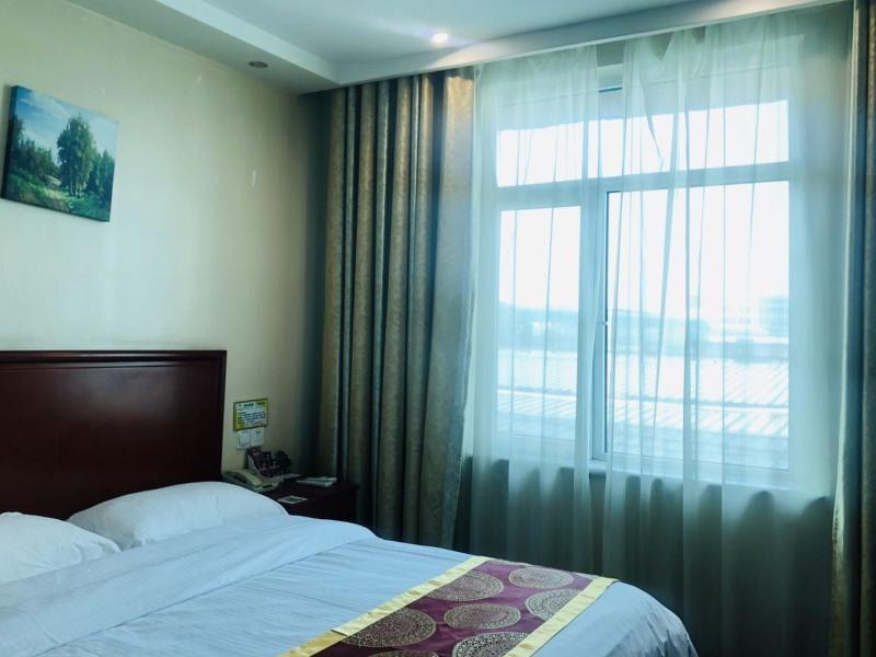 Greentree Inn Shandong Heze Mudan Road Bus Terminal Station Express Hotel Buitenkant foto