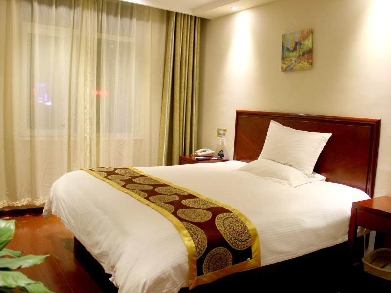 Greentree Inn Shandong Heze Mudan Road Bus Terminal Station Express Hotel Buitenkant foto