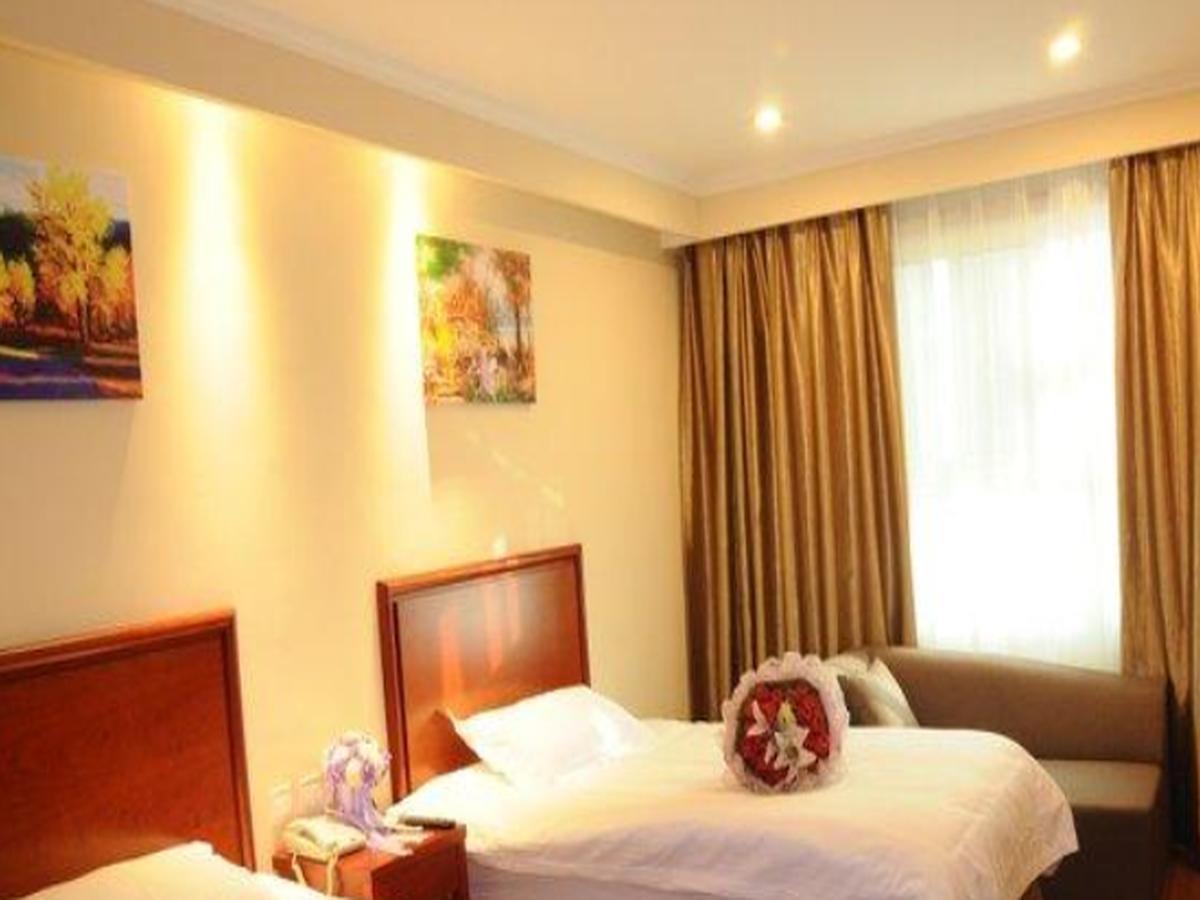 Greentree Inn Shandong Heze Mudan Road Bus Terminal Station Express Hotel Buitenkant foto