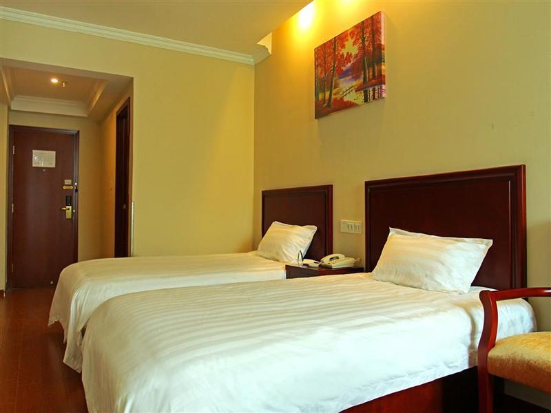Greentree Inn Shandong Heze Mudan Road Bus Terminal Station Express Hotel Buitenkant foto
