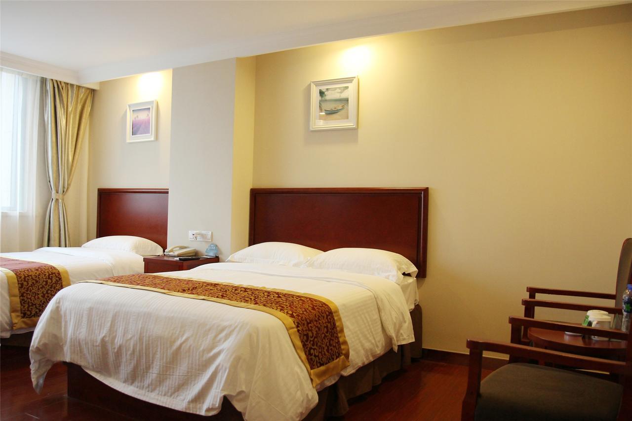 Greentree Inn Shandong Heze Mudan Road Bus Terminal Station Express Hotel Buitenkant foto