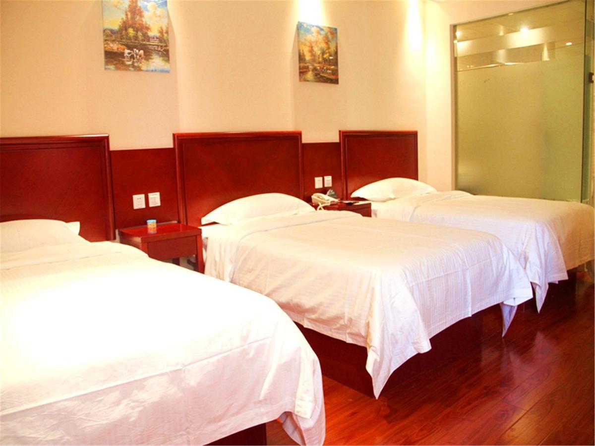 Greentree Inn Shandong Heze Mudan Road Bus Terminal Station Express Hotel Buitenkant foto