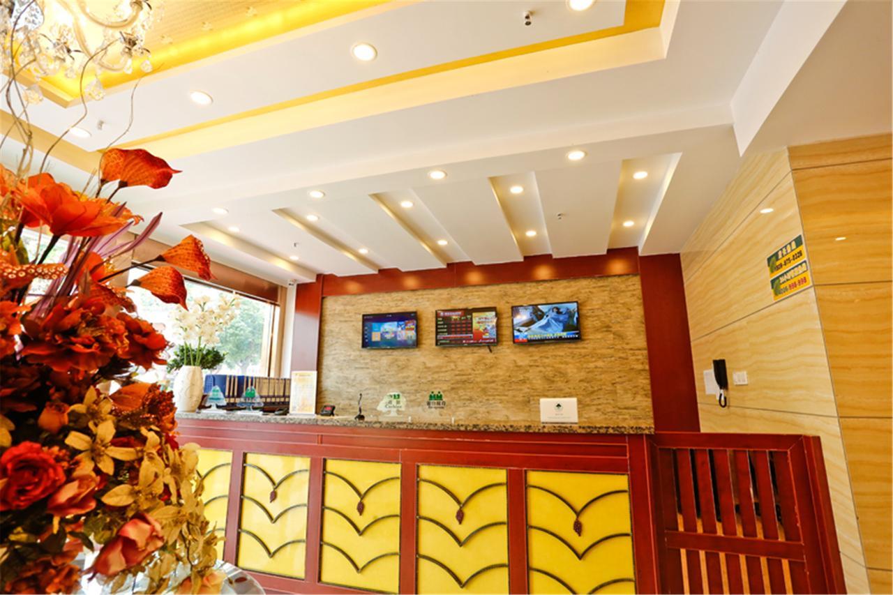 Greentree Inn Shandong Heze Mudan Road Bus Terminal Station Express Hotel Buitenkant foto