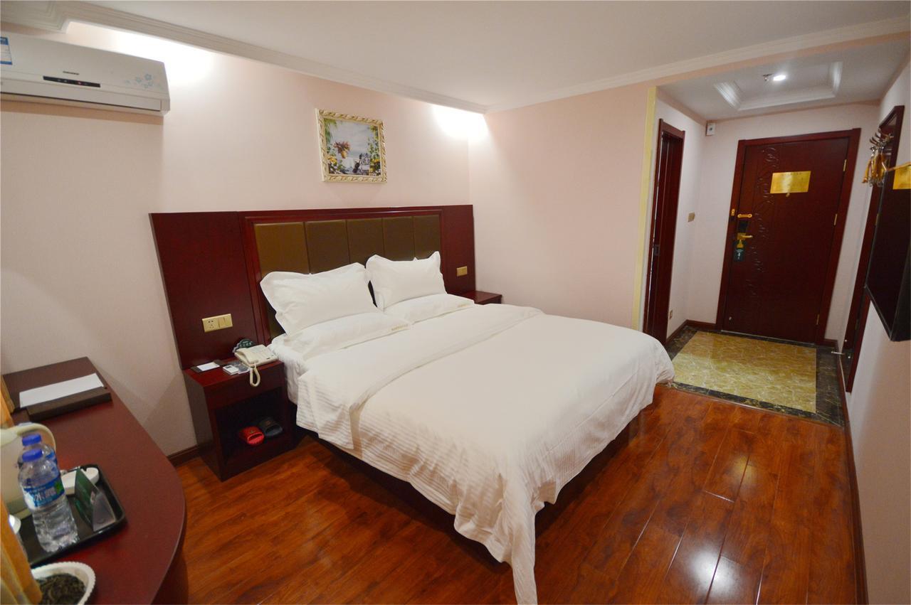 Greentree Inn Shandong Heze Mudan Road Bus Terminal Station Express Hotel Buitenkant foto