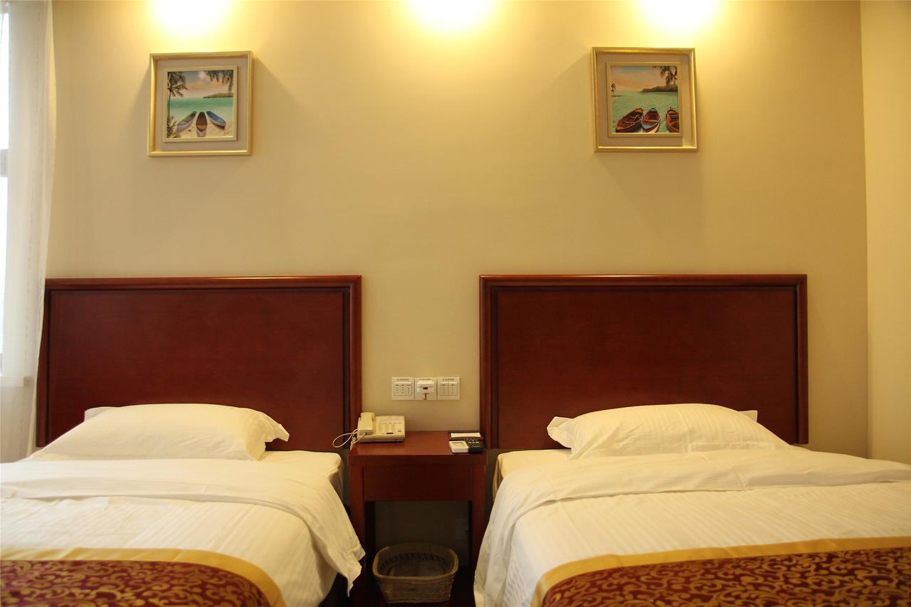 Greentree Inn Shandong Heze Mudan Road Bus Terminal Station Express Hotel Buitenkant foto