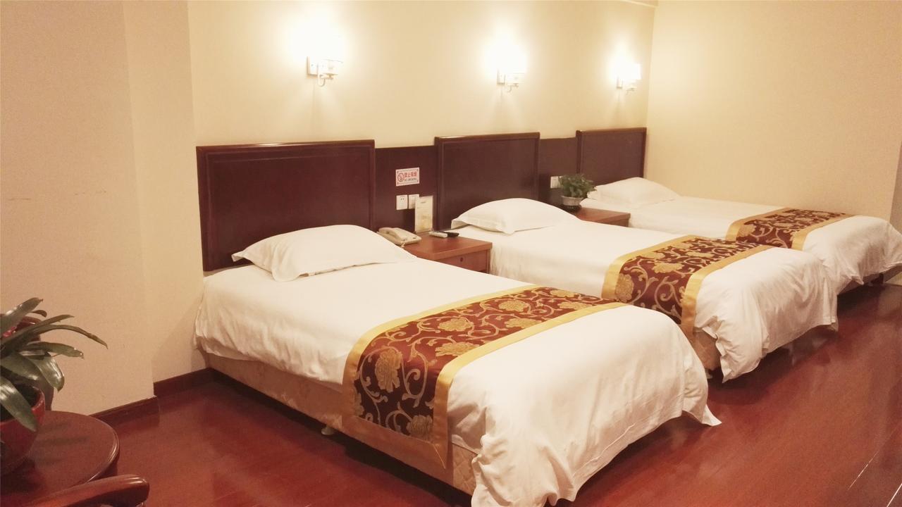 Greentree Inn Shandong Heze Mudan Road Bus Terminal Station Express Hotel Buitenkant foto