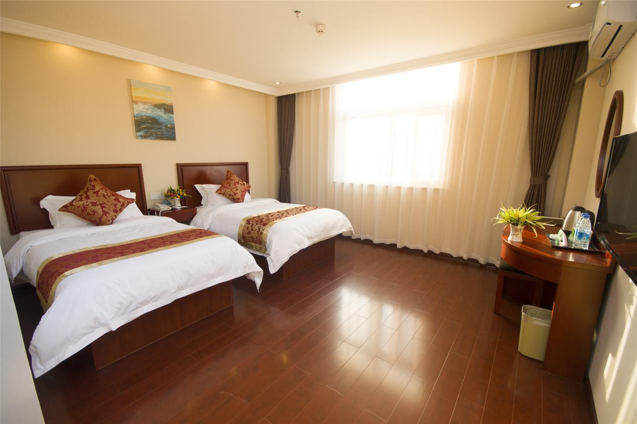 Greentree Inn Shandong Heze Mudan Road Bus Terminal Station Express Hotel Buitenkant foto