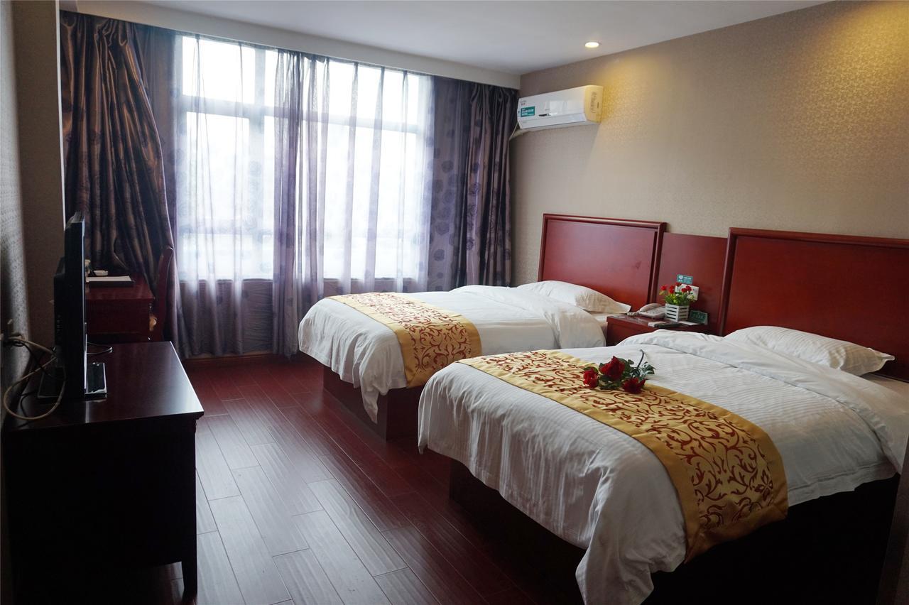 Greentree Inn Shandong Heze Mudan Road Bus Terminal Station Express Hotel Buitenkant foto