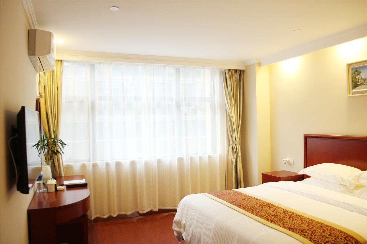 Greentree Inn Shandong Heze Mudan Road Bus Terminal Station Express Hotel Buitenkant foto